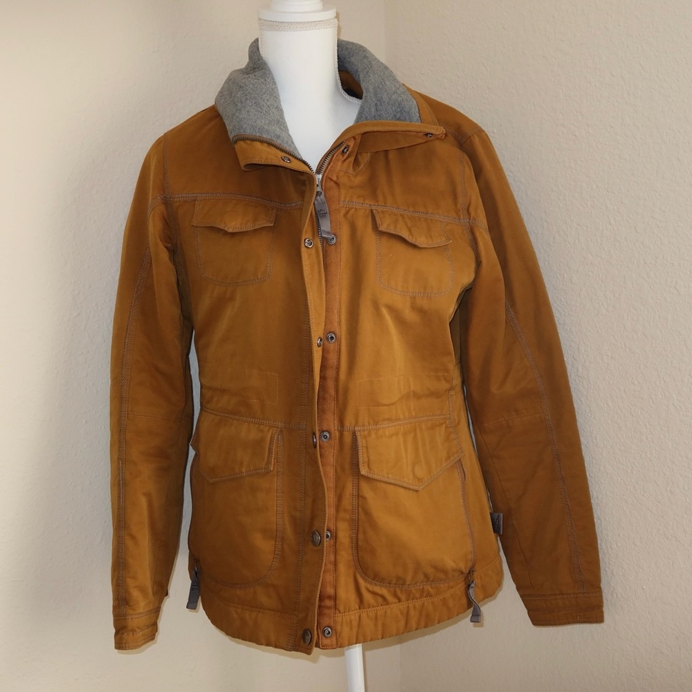 STS Ranchwear Brown Jacket with Gray Collar